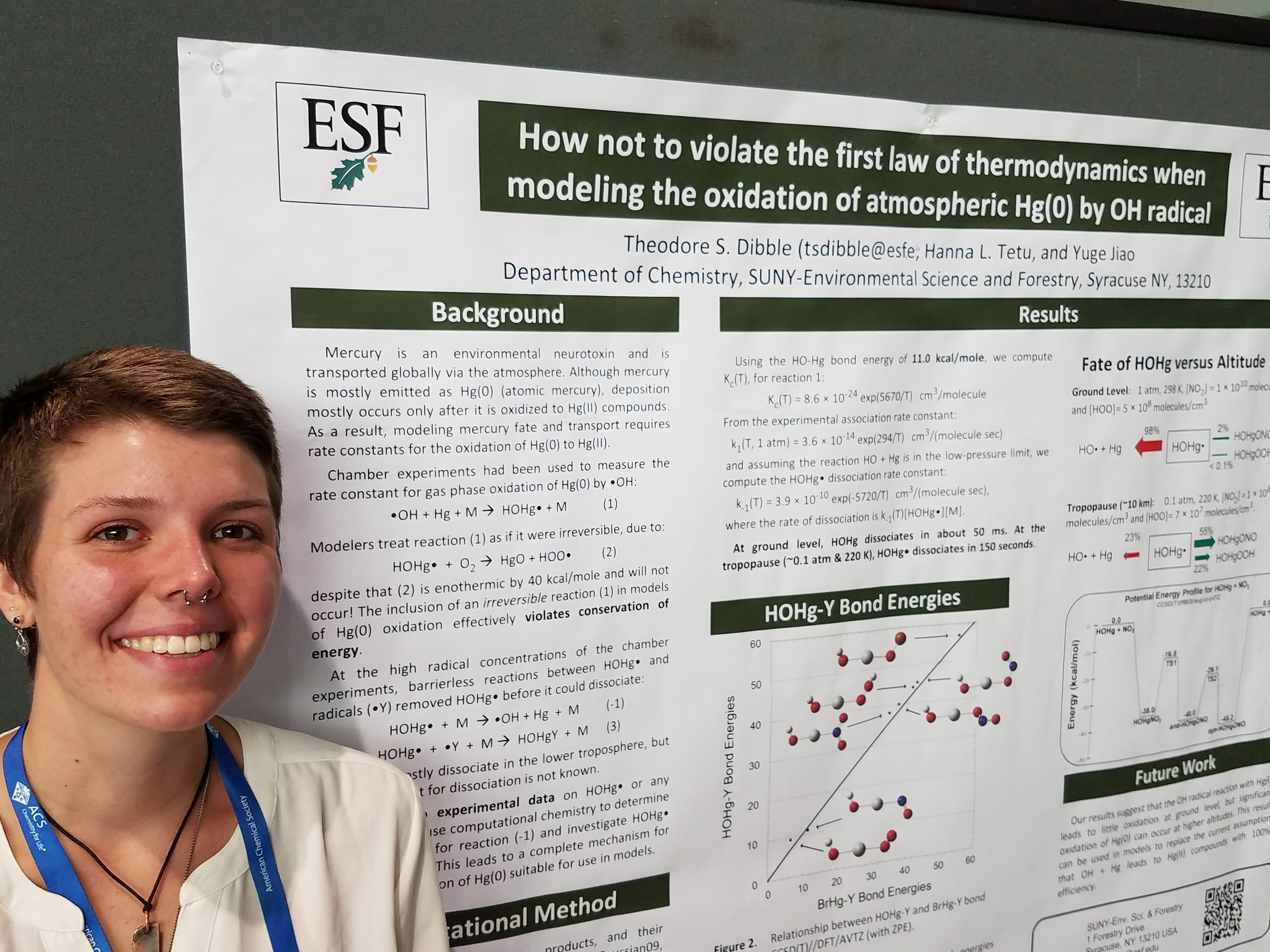 Hanna at poster showing title